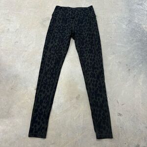 Victorias Secret‎ Leggings Womens 2 Leopard Animal Print Pockets Skinny